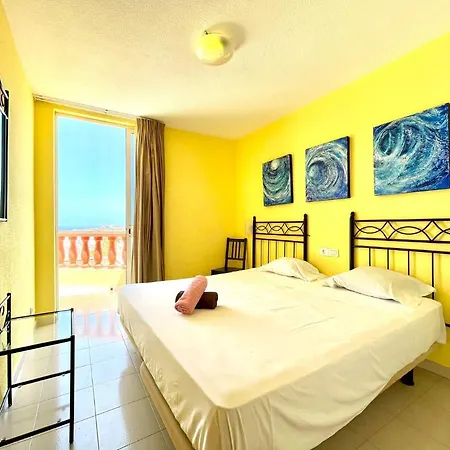 Lägenhet Cozy One Bedroom Apartment, Wifi,Ocean View,Tenerife