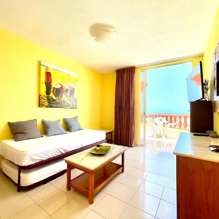 Cozy One Bedroom Apartment, Wifi,Ocean View,Tenerife Lägenhet